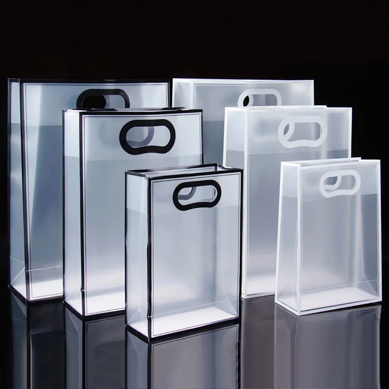 Новая Женская водонепроницаемая прозрачная сумка для покупок из ПВХ Наплечная