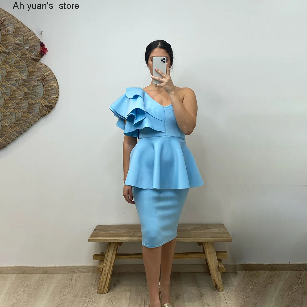 Женское вечернее платье на одно плечо с открытым плечом | Женская одежда