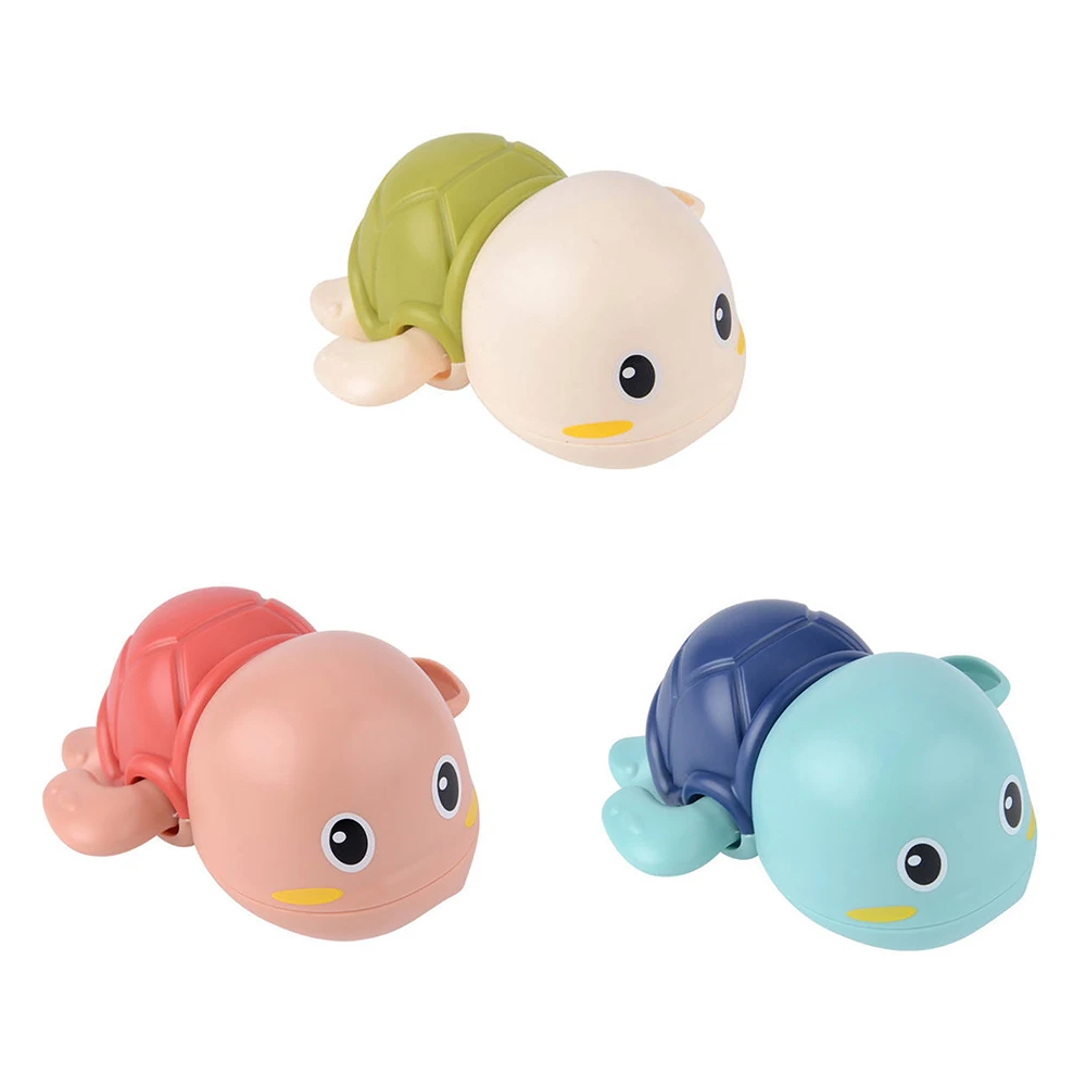 

Baby Turtles Cute Swimming ToysBaby Bath ToyChildren Bathing Toys Baby Bathroom Playing Water Pool Toys