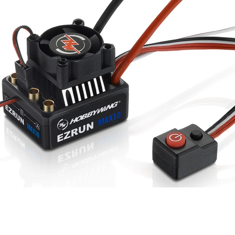 1 комплект оригинальный водонепроницаемый бесщеточный мотор Hobbywing EZRUN MAX10 60A ESC + 3652