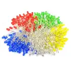 100 шт. F3 F5 DIP LED зеленый красный желтый фиолетовый синий теплый белый оранжевый супер яркий 5 мм 3 мм Высококачественный светильник из бисера