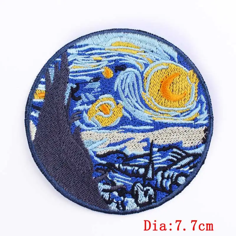 

Prajna Outdoor Hiking Patch Iron On Patches On Clothes Embroidered Patches For Clothing Stripes Adventure Badges Clothing Jacket