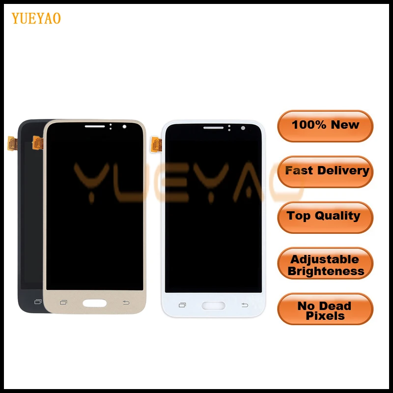 J1 2016 ЖК дисплей для Samsung Galaxy J120 J120F J120M J120H дигитайзер сенсорный экран сборка samsung j120