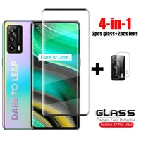glass realme x7 pro ultra tempered glass 3d full curved cover glass for oppo realme x7 pro ultra hd camera lens screen protector