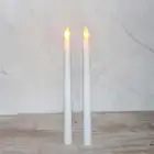 2 предмета в комплекте беспламенных светильник рождественские свечи, Батарея электронный поддельные 11 дюймов Электрический светодиодный подсвечники