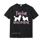 Меховой шепот, милая спа-футболка для собак, футболки для мужчин, Классический хлопковый топ, футболки Geek