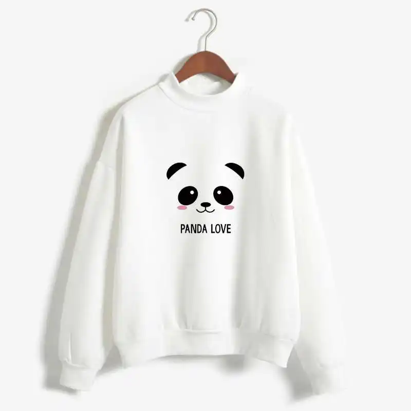 

Teen Hoodie Top Sweatshirt PANDA LOVE SWEATSHIRT Kawaii Harajuku unisex sweatshirt hoody pass