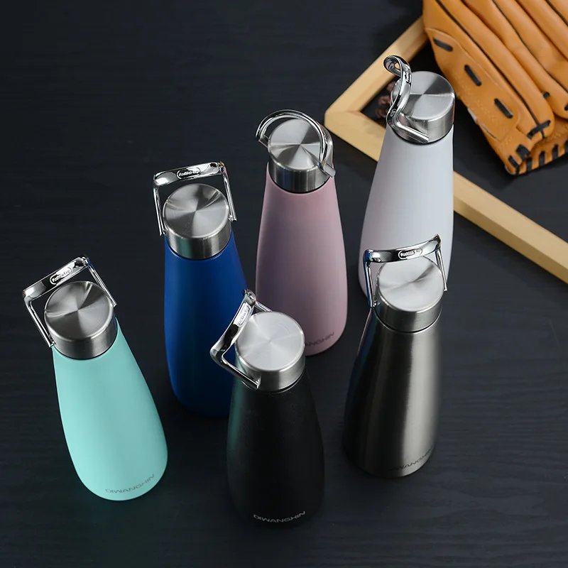 

Термос из нержавеющей стали в форме бутылки кока-колы, вакуумный термос, чашка, бутылка для воды, термос с термоизоляцией для сохранения гор...