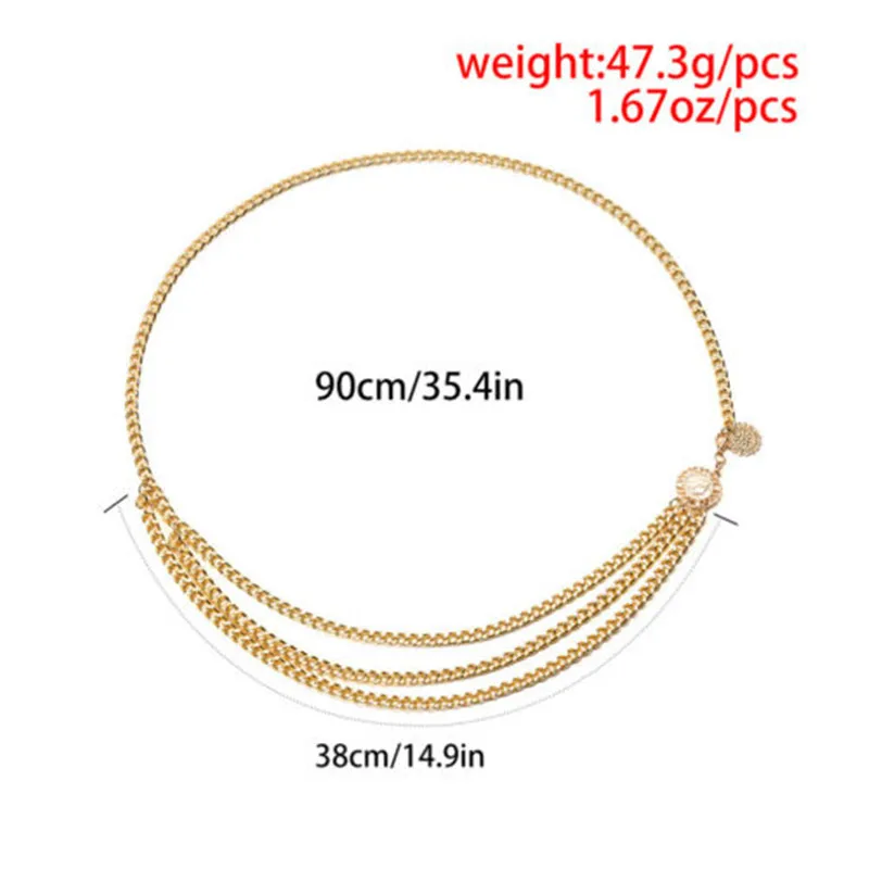 

Chain Belt Women Lady Sexy Waist Back Chain Rhinestone Belly Lower Body Jewelry Bellt For Dress Accessories