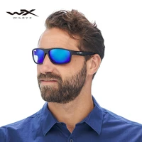 2021new wx wileyx brand sports sunglasses men hd polarized sun glasses tr90 square frame reflective coating mirror lens uv400