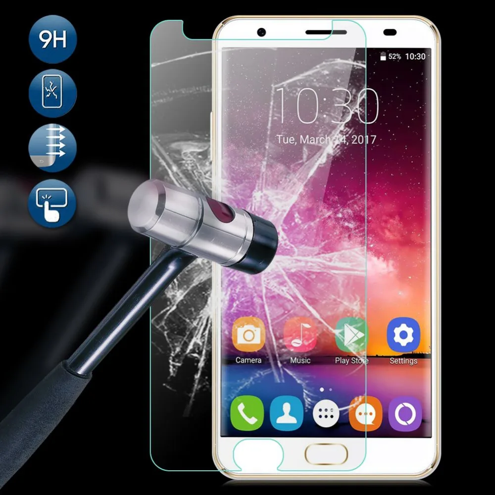 Защитное стекло закаленное 9H 2.5D для Oukitel U7 U11 U15 U15S U16 U18 U20 U22 U23 U25 Pro Max Plus|Защитные