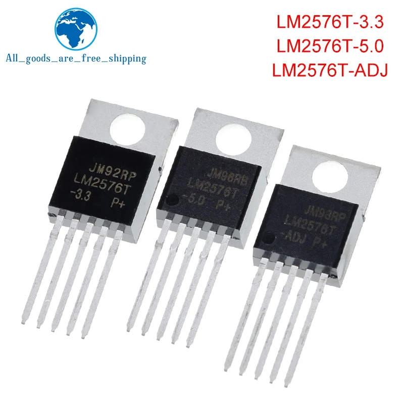 10 шт., модель LM2576, модель LM2576T