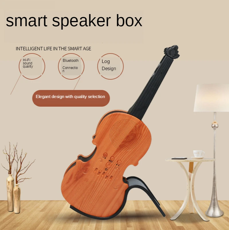 Новинка 2021 миниатюрный bluetooth динамик взрывобезопасная модель подарок скрипка