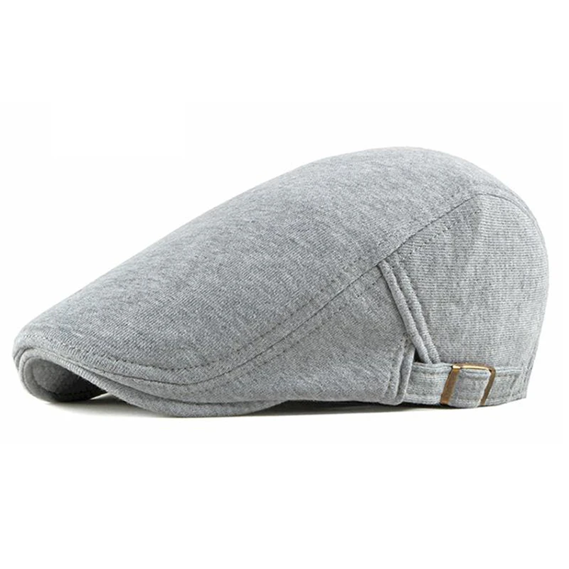 

Casual Spring Summer Berets Hat Men Women Knitting Newsboy Caps Visors Cotton Vintage Cap Flat Cap