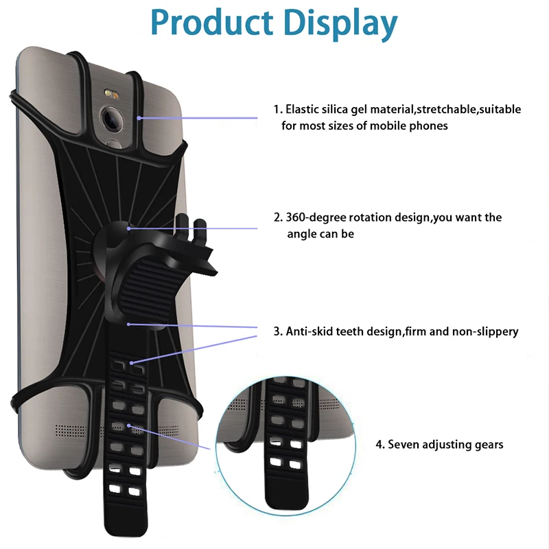 Driving mobile phone bracket for iPhone Samsung universal bicycle handlebar clip GPS | Автомобили и мотоциклы