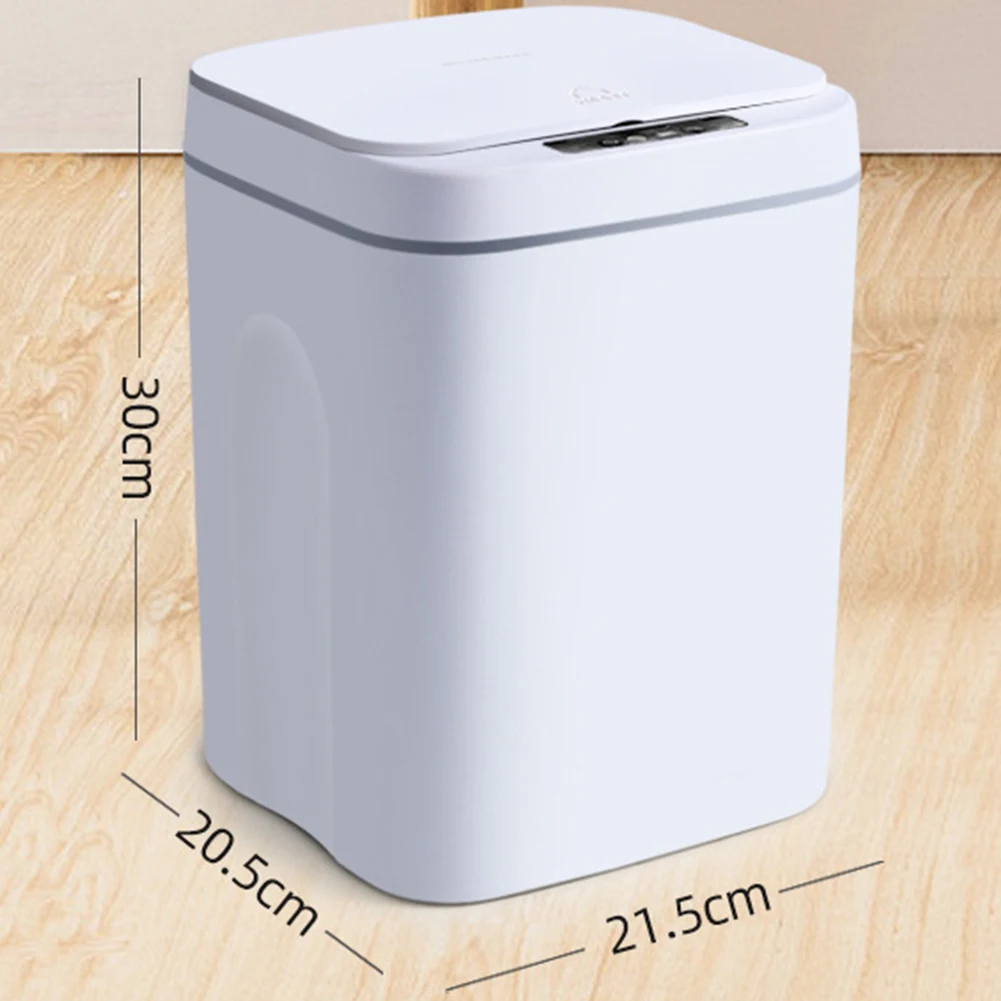 

14L Sensor Rechargeable Electric Waste Bin Rubbish Can Smart Trash Can Automatic Sensor Dustbin Intelligent Trash