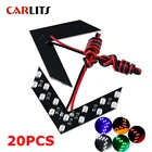 CARLITS 20 автомобильный Стайлинг 14 SMD светодиодный светильник сигнала поворота для автомобиля зеркало заднего вида Индикатор для панелей указатель поворота светодиодный светильник для автомобиля CJ