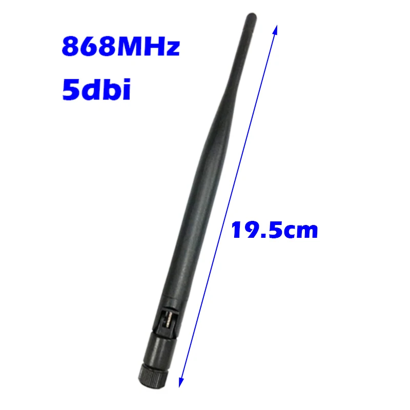 10 упаковок 868 МГц антенна Lorawan 5dbi GainRubber OMNI Aerial для радиочастотного модуля