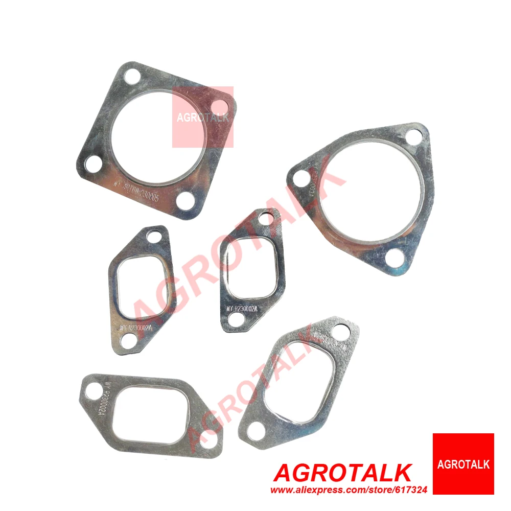 Набор прокладок выхлопного коллектора/прокладка локтя/Прокладка Коллектора для