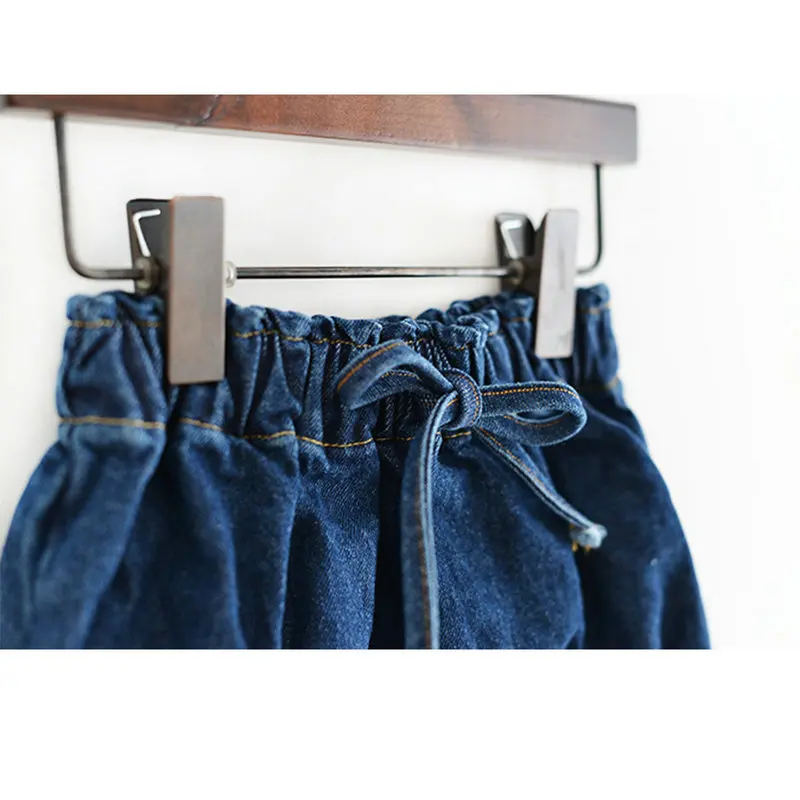 Джинсовые шорты для новорожденных девочек одежда джинсовые штаны шаровары