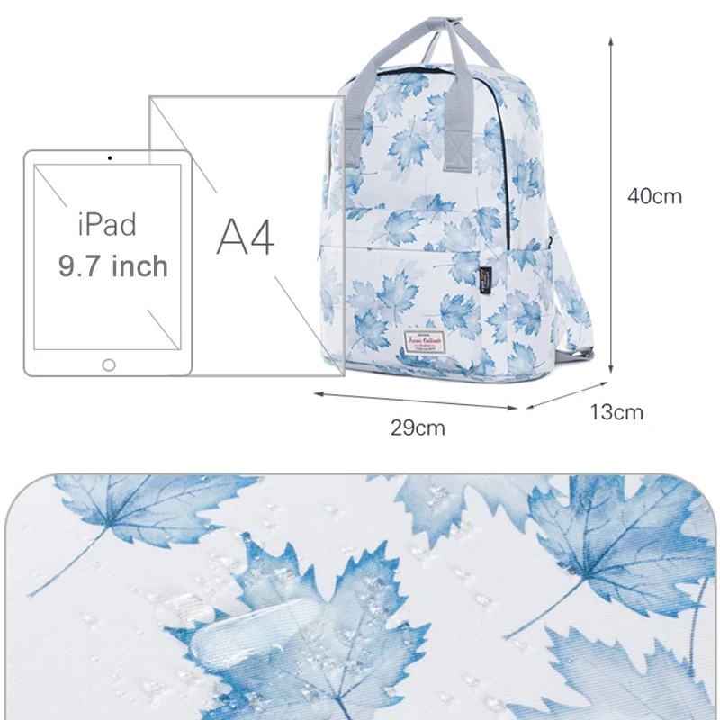 Ladies School Bags for Teenage Girl Canvas Backpack Women Shoulder Bag Student Book Bags Casual Bagpack Mochila Escolar Feminina