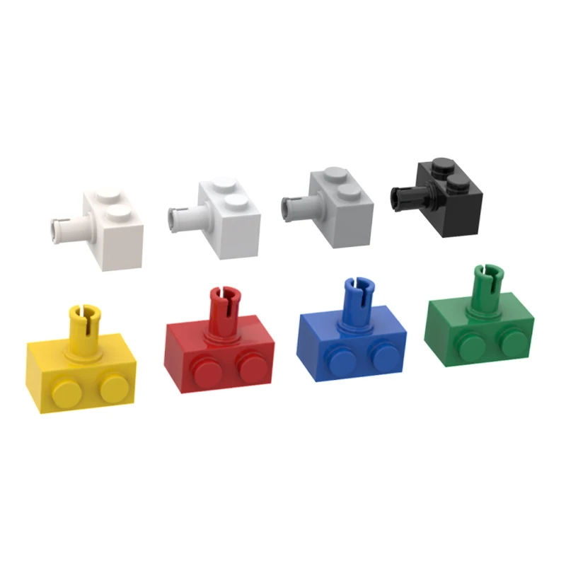 

MOC Compatible Assembles Particles 2458 1x2 For Building Blocks Parts DIY enlighten block bricks Educational Tech Toys