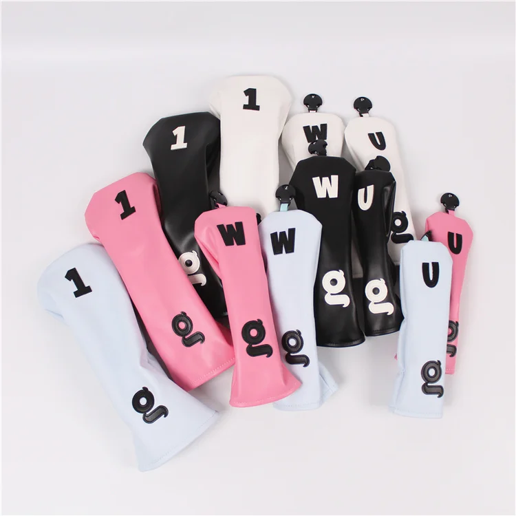 Новый ориентир для игры в гольф водитель фарватера Гибридный Headcovers ПУ Чехлы