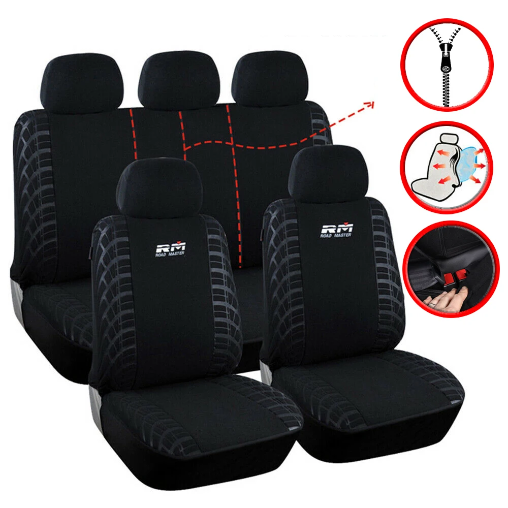 Polyester Car Seat Cover Protector Accessories for Suzuki Alto Baleno Grand Vitara Liana Sx4 2012 2013 2014 2015 2016 2017 2018