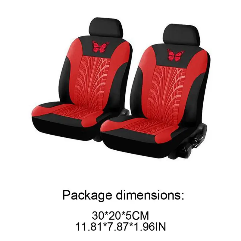

4pcs/set Car Universal Seat Covers Set Beautiful Butterfly Pattern Fashionable Auto Seat Protector Motor Car Interior XXFF
