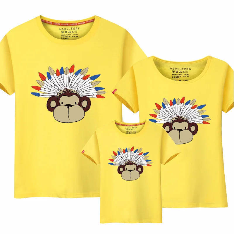 Морской комплект Мама и дочь рубашка для папы летние топы маленьких девочек