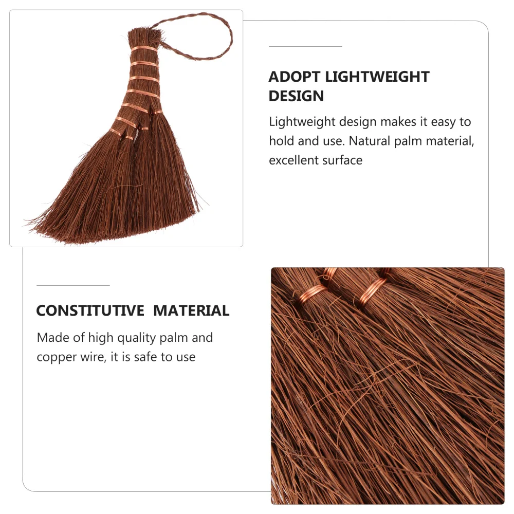 

1pc Practical Small Broom Natural Palm Home Cleaning Broom Home Cleaning Tool