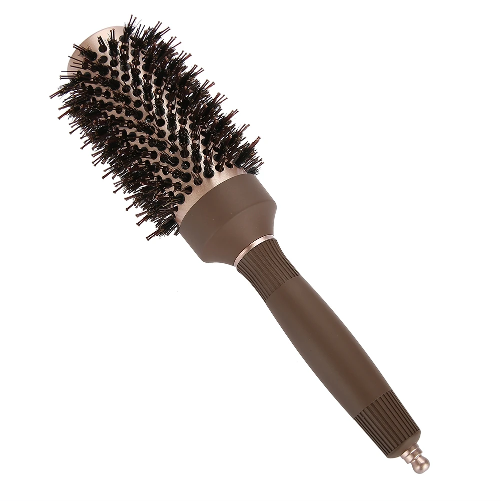 Круглая расческа для волос Nano щетка профессиональные инструменты укладки в