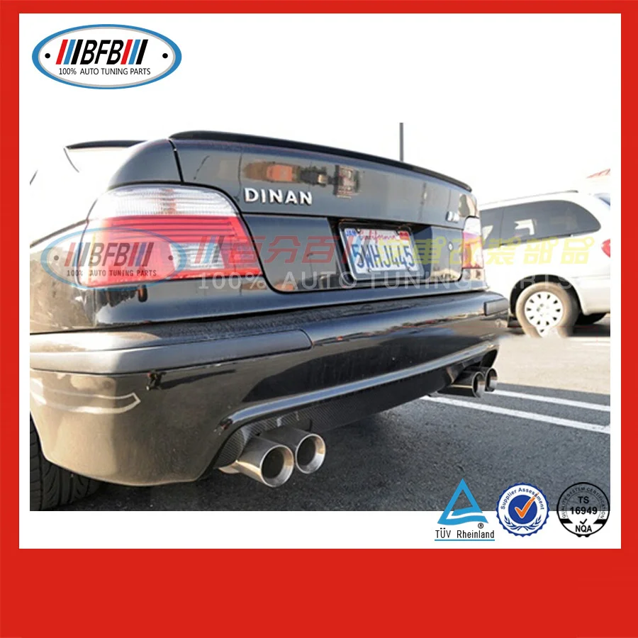 

Suitable for 5 Bmw Series Lip E39m5 Carbon Fiber Rear Bumper