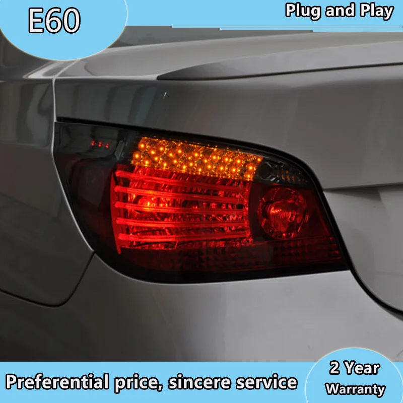 

Car Styling for BMW 5 series E60 Taillights 2004-2010 for E60 LED Tail Lamp Rear Lamp DRL+Brake+Park+Signal led lights