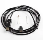USB-эндоскоп с камерой 7 мм, 1,3 МП, 2 в 1, для смартфона OTG Android и ПК, CMOS Бороскоп, отоскоп, цифровой микроскоп