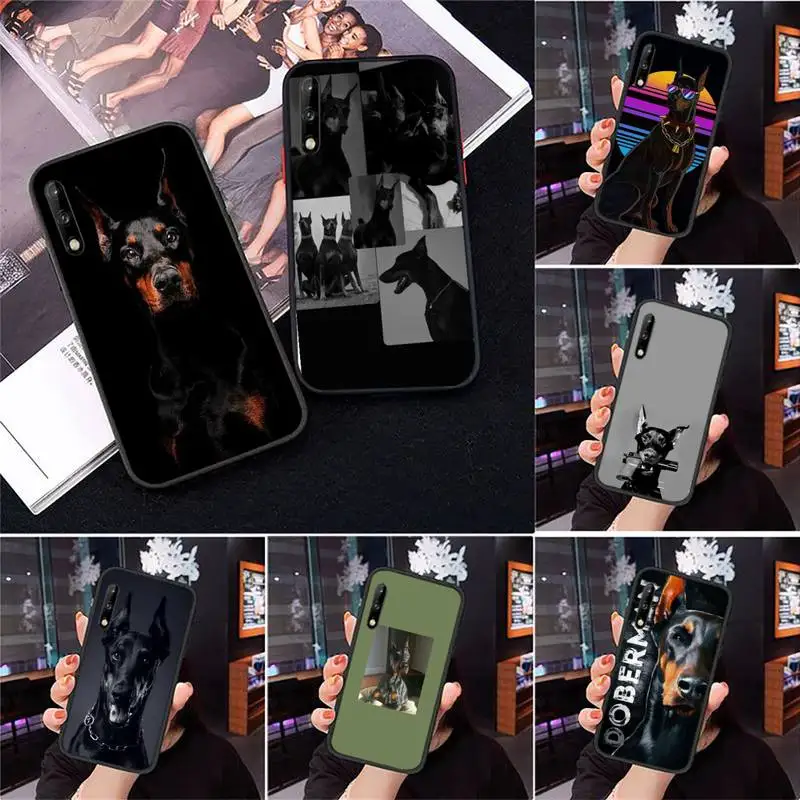 

Doberman Animal Dog Phone Case for Samsung A6 A6S A530 A720 A750 A8 A9 A10 A20 A30 A40 A50 A70 A10S A20S A51 A52 Plus 5G cover
