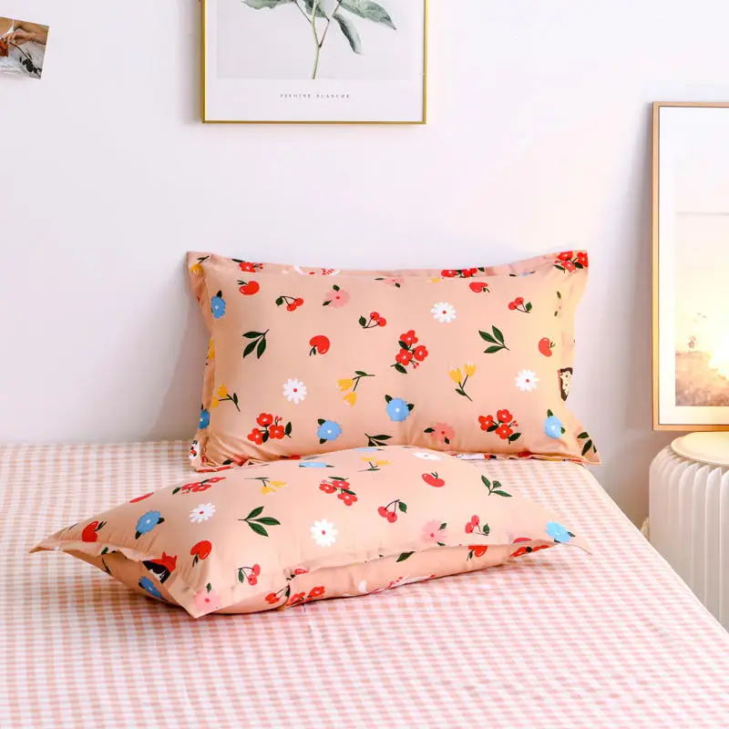 

Bonenjoy Bedding Set For Kids Queen Size Cartoon Style Pink Color Duvet Cover Set For adult King Size jogo de cama