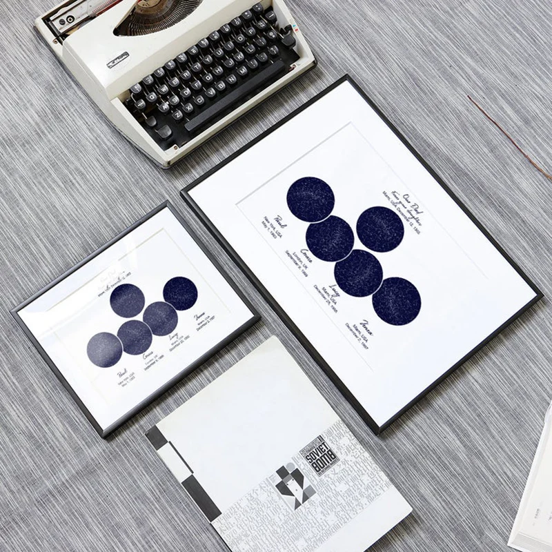 5 мест ночное небо Печать персонализированный подарок на день рождения для папы