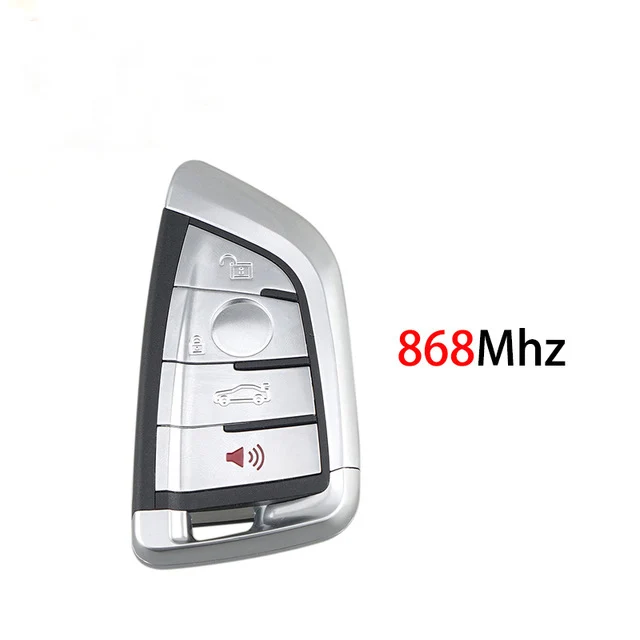 

4 Buttons Keyless Entry Car Remote Key for BMW F CAS4 5 7 Series X5 X6 2014-2016 Smart Car Key 315Mhz 433Mhz 868Mhz