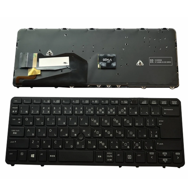 JP/RU/UK/US клавиатура для ноутбука HP EliteBook 840 G1 850 G2 740 755 G1/G2 ZBook 14 с