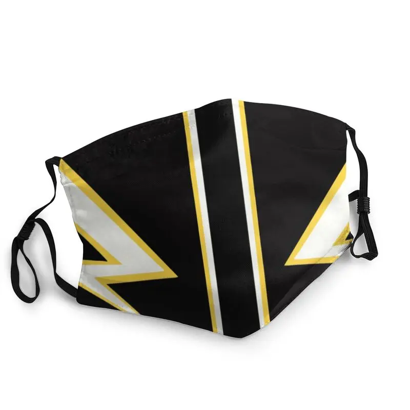 

Маска Denki Kaminari моющаяся для мужчин, маска для лица Boku No My Hero Академия аниме, защитная маска, респиратор, маска для рта