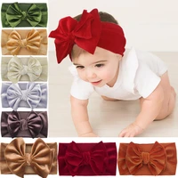 1pcs european and american new style childrens headband gold velvet double layer bowknot baby headband baby headband headgear