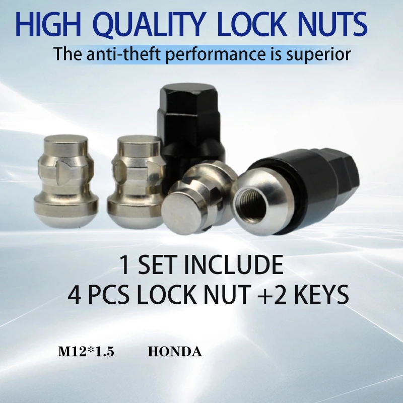 Искусственные гайки из нержавеющей стали для TOYOTA LEXUS FORD NISSAN JAGUAR HONDA TESLA CADILLAC INFINITI KIA