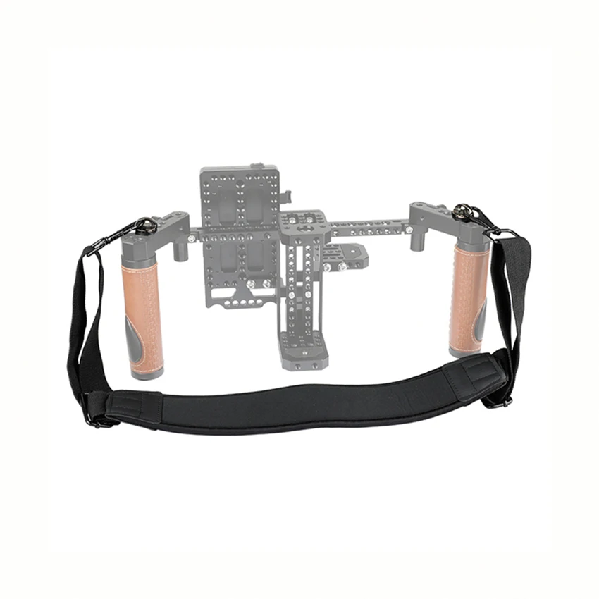 

CAMVATE наплечный ремешок на шею с Quick Release Пряжки & D Форма 1/4 "-20 резьбы болт для DSLR Камера монитор/клетка
