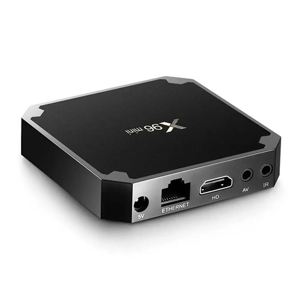 Лучшая ТВ приставка x96 mini iptv android tv box Amlogic S905W 1 ГБ 8 2 Гб 16 x96mini smart ip
