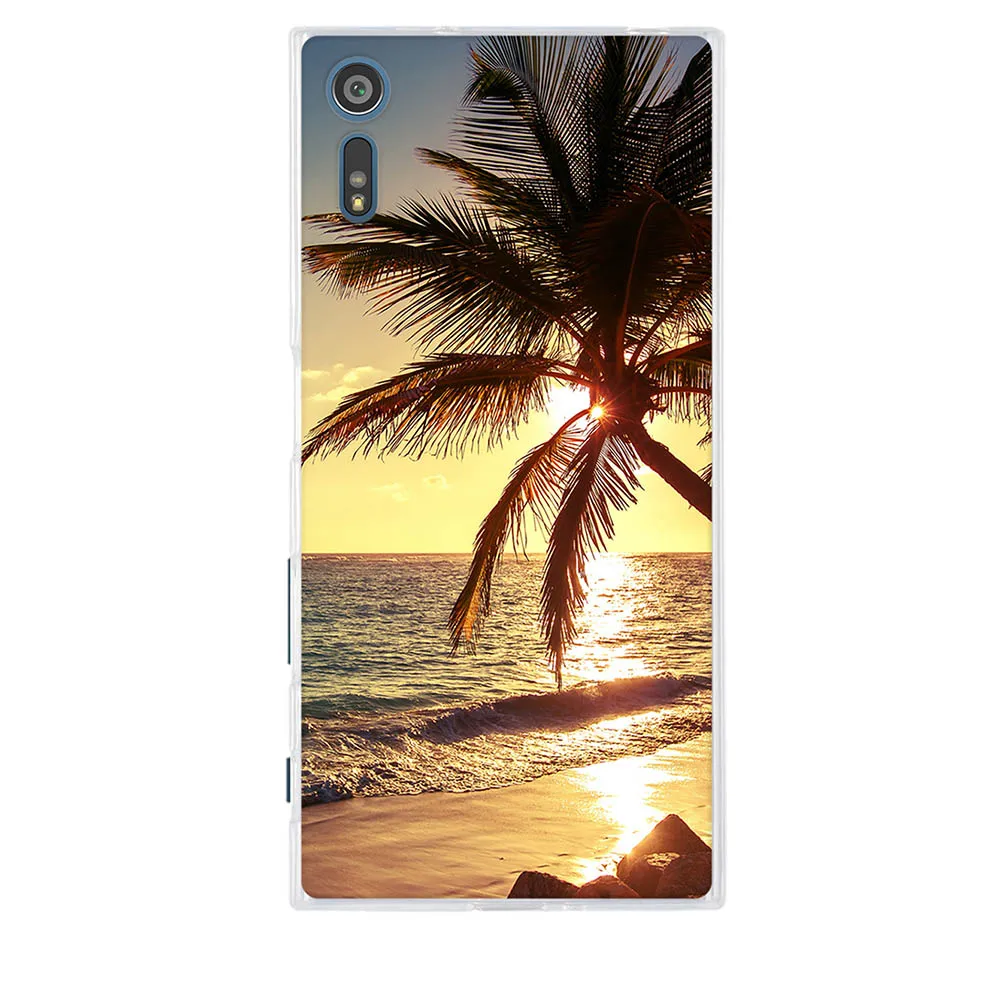 

Soft TPU Case For Sony Xperia XZ XR F8331 F8332 5.2 inch Print Painted Back Phone Cover For Sony Xperia XZ Silicone Fundas Coque