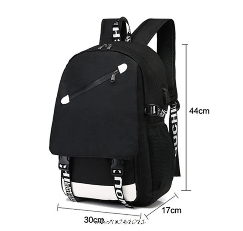 Светящийся школьный ранец с аниме Minecraft и USB зарядкой для мальчиков подростков