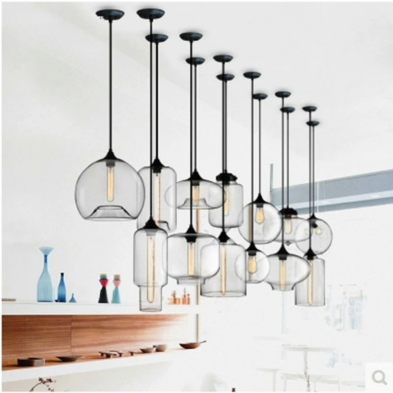 Северная Европа подвесной светильник для столовой кофейни в стиле ретро