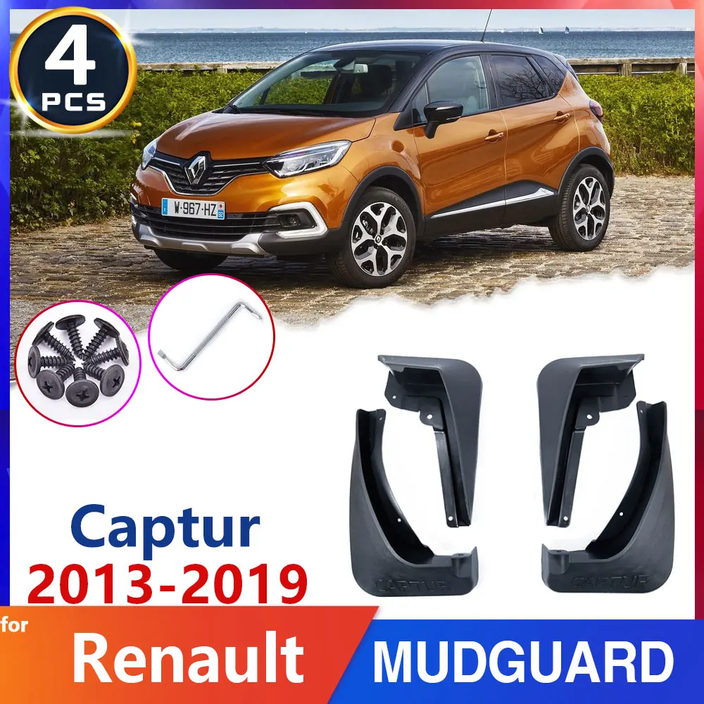 Автомобильные Брызговики защита от грязи для Renault Captur Samsung QM3 2013 ~ 2019 2014 2015 2016 2017