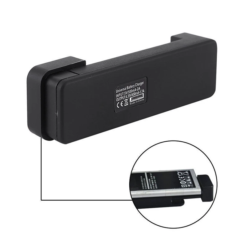 Регулируемое универсальное Внешнее зарядное устройство со светодиодным